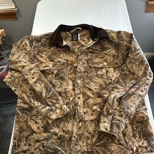 Original Use Brown Camouflage Shirt Jacket